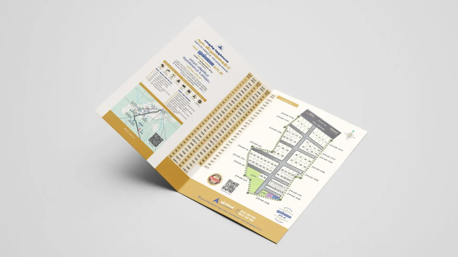 Real Estate Brochure Design, Trichy, Thanjavur