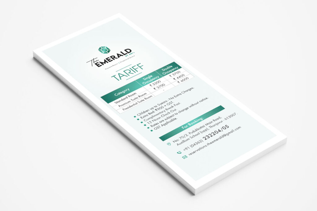 Brochure Design-Thanjavur-Trichy-Chennai